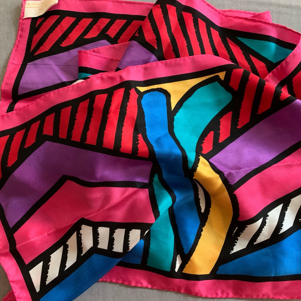 80’s Elaine Gold for Collection XIIX Scarf - retro